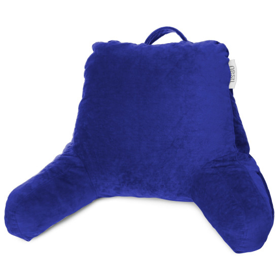 Bed Rest Reading Pillow for Kids & Teens Memory Foam TV Pillow With Arms Support
