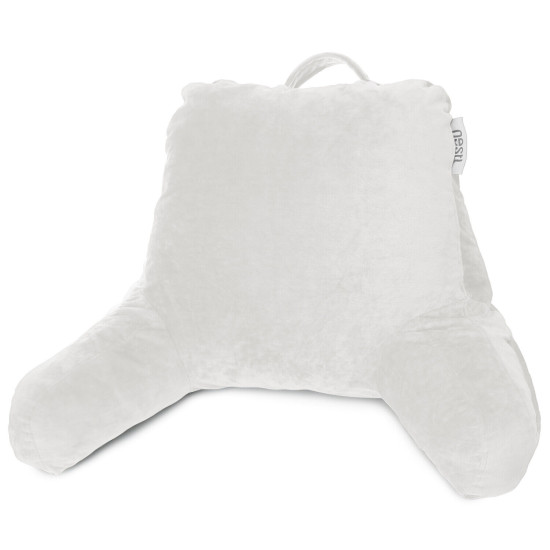 Bed Rest Reading Pillow for Kids & Teens Memory Foam TV Pillow With Arms Support