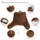Bed Rest Reading Pillow for Kids & Teens Memory Foam TV Pillow With Arms Support