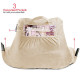 Bed Rest Reading Pillow for Kids & Teens Memory Foam TV Pillow With Arms Support