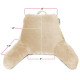 Bed Rest Reading Pillow for Kids & Teens Memory Foam TV Pillow With Arms Support
