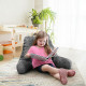 Bed Rest Reading Pillow for Kids & Teens Memory Foam TV Pillow With Arms Support