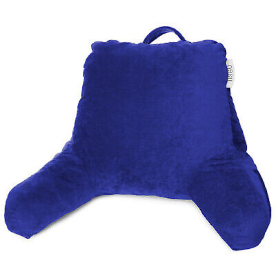 Bed Rest Reading Pillow for Kids & Teens Memory Foam TV Pillow With Arms Support