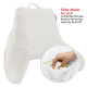 Bed Rest Reading Pillow for Kids & Teens Memory Foam TV Pillow With Arms Support