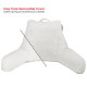 Bed Rest Reading Pillow for Kids & Teens Memory Foam TV Pillow With Arms Support