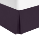 Twin or Twin XL Size Premium Hotel Luxury Pleated 14” Tailored Bed Skirt
