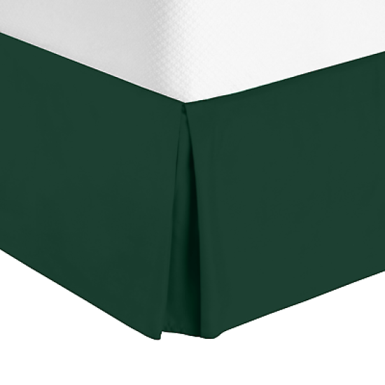 Twin or Twin XL Size Premium Hotel Luxury Pleated 14” Tailored Bed Skirt