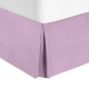 Twin or Twin XL Size Premium Hotel Luxury Pleated 14” Tailored Bed Skirt