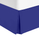 Twin or Twin XL Size Premium Hotel Luxury Pleated 14” Tailored Bed Skirt