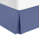 Twin or Twin XL Size Premium Hotel Luxury Pleated 14” Tailored Bed Skirt