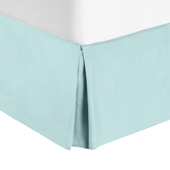 Twin or Twin XL Size Premium Hotel Luxury Pleated 14” Tailored Bed Skirt