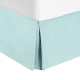 Twin or Twin XL Size Premium Hotel Luxury Pleated 14” Tailored Bed Skirt