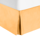 Twin or Twin XL Size Premium Hotel Luxury Pleated 14” Tailored Bed Skirt