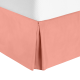 Twin or Twin XL Size Premium Hotel Luxury Pleated 14” Tailored Bed Skirt