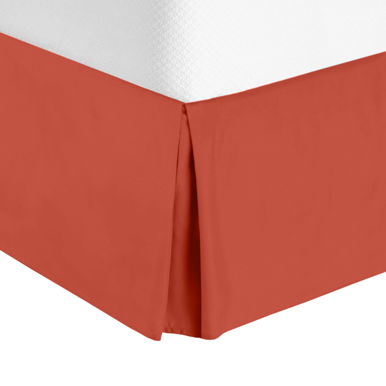 Twin or Twin XL Size Premium Hotel Luxury Pleated 14” Tailored Bed Skirt