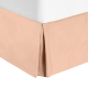 Twin or Twin XL Size Premium Hotel Luxury Pleated 14” Tailored Bed Skirt