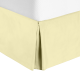 Twin or Twin XL Size Premium Hotel Luxury Pleated 14” Tailored Bed Skirt