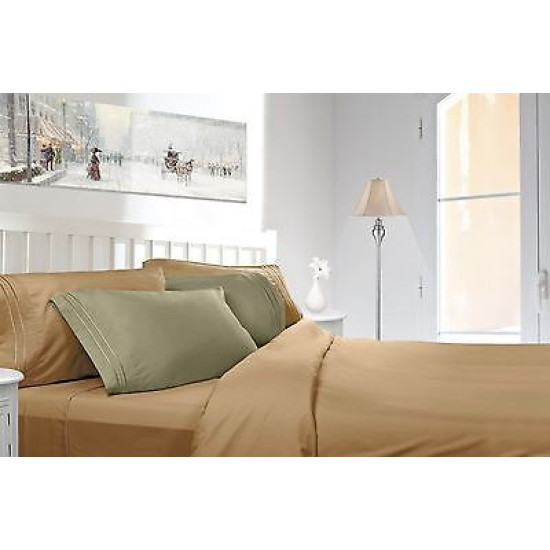 1800 Collection 6 Piece Deep Pocket Bed Sheet Sets - *Shop The New Look*