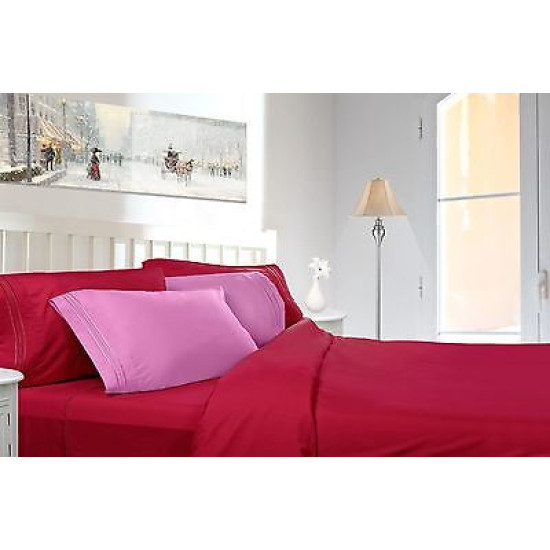 1800 Collection 6 Piece Deep Pocket Bed Sheet Sets - *Shop The New Look*