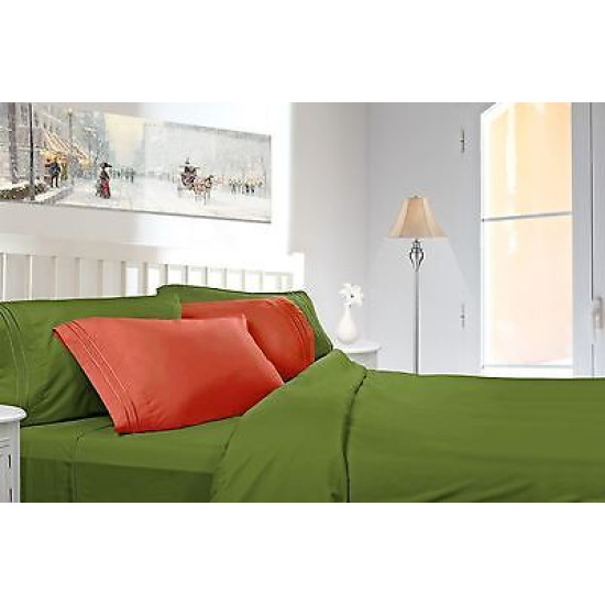 1800 Collection 6 Piece Deep Pocket Bed Sheet Sets - *Shop The New Look*