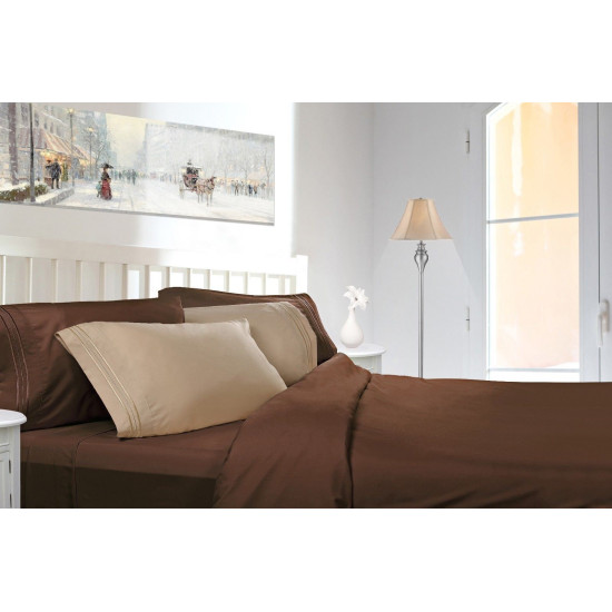 1800 Collection 6 Piece Deep Pocket Bed Sheet Sets - *Shop The New Look*