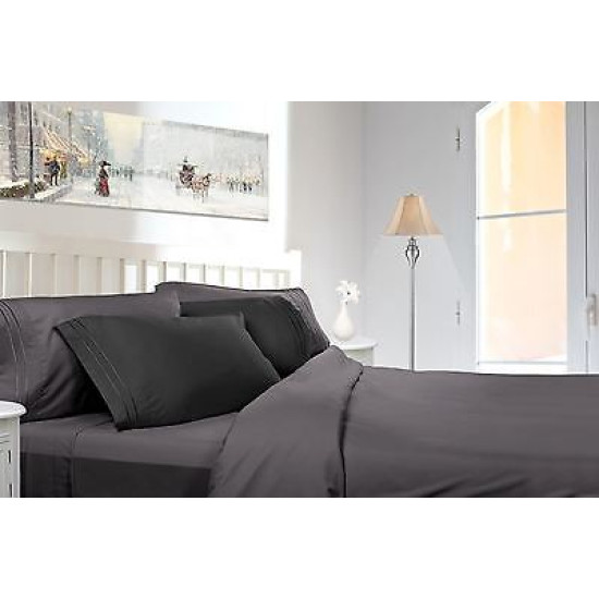 1800 Collection 6 Piece Deep Pocket Bed Sheet Sets - *Shop The New Look*