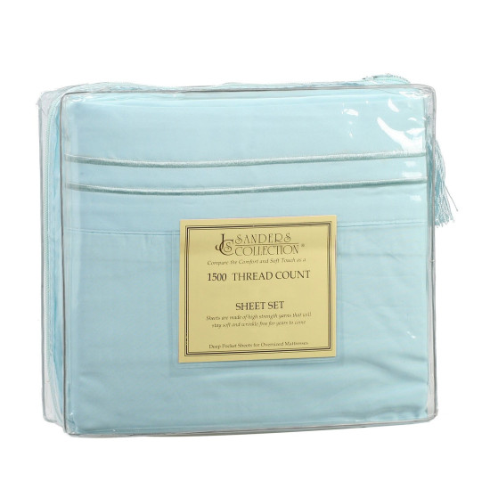 1500 Microfiber Thread Count 4 Piece Bed Sheet Set Many Sizes & Colors Available
