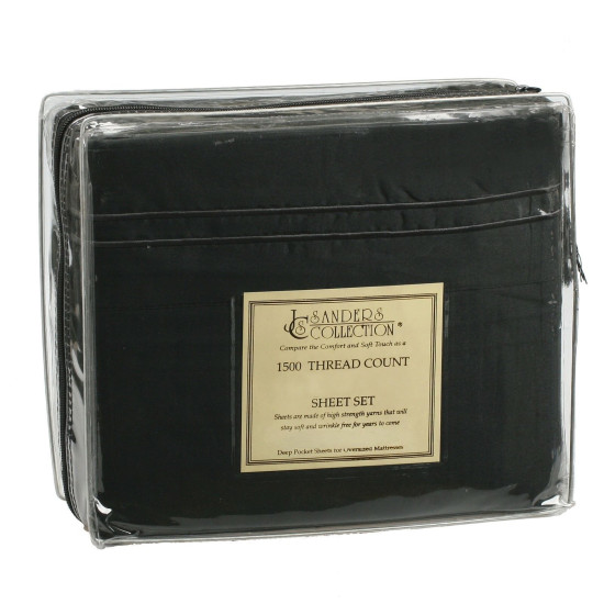 1500 Microfiber Thread Count 4 Piece Bed Sheet Set Many Sizes & Colors Available