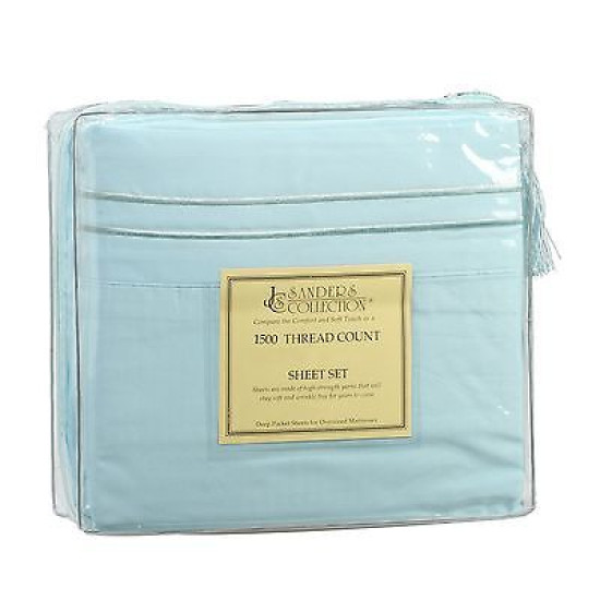 1500 Microfiber Thread Count 4 Piece Bed Sheet Set Many Sizes & Colors Available