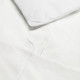 Duvet Cover Set Soft Brushed Comforter Cover W/Pillow Sham, White - Cal King
