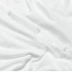 Duvet Cover Set Soft Brushed Comforter Cover W/Pillow Sham, White - Cal King