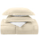 3 Piece Reversible Down Alternative Comforter Set - Comforter with Shams