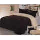 Clara Clark 3Pc Down Alternative Reversible Comforter with Pillow Shams