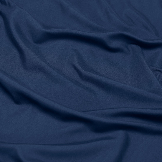 Duvet Cover Set Soft Brushed Comforter Cover W/Pillow Sham, Navy - Queen