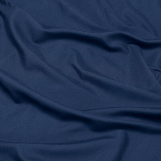 Duvet Cover Set Soft Brushed Comforter Cover W/Pillow Sham, Navy - Queen