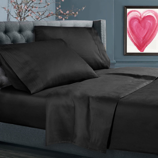 1500 Count 4 Piece Bed Sheet Set All Colors And Sizes Available