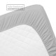 Premium Luxury Pleated Tailored Bed Skirt - 14” Drop Dust Ruffle, Twin - Yellow