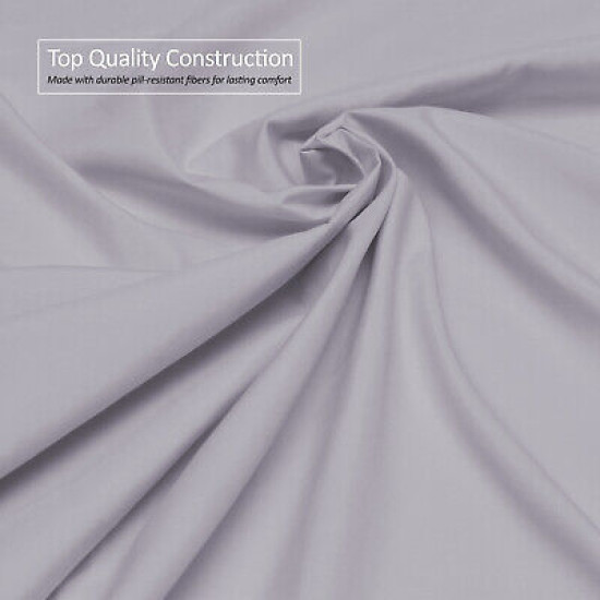 Premium Luxury Pleated Tailored Bed Skirt - 14” Drop Dust Ruffle, Twin - Yellow