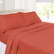 Premium Luxury Pleated Tailored Bed Skirt - 14” Drop Dust Ruffle, Twin - Yellow