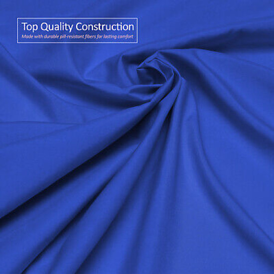 Premium Luxury Pleated Tailored Bed Skirt - 14” Drop Dust Ruffle, Twin - Yellow