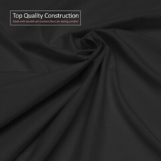 Premium Luxury Pleated Tailored Bed Skirt - 14” Drop Dust Ruffle, Twin - Yellow
