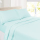 Premium Luxury Pleated Tailored Bed Skirt - 14” Drop Dust Ruffle, Twin - Yellow