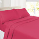 Premium Luxury Pleated Tailored Bed Skirt - 14” Drop Dust Ruffle, Twin - Yellow