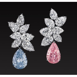 Mismatch Dangle Drop Women's Luxury Earring 925 Sterling Silver High Jewelry New
