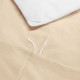 Duvet Cover Set Soft Brushed Comforter Cover W/Pillow Sham, Taupe - Full