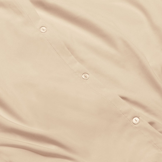 Duvet Cover Set Soft Brushed Comforter Cover W/Pillow Sham, Taupe - Full