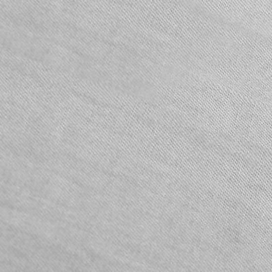 Body Pillowcase - 2 Microfiber Pillowcase -Body Pillow Size 20x54, Silver Gray