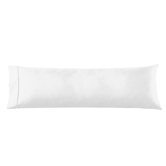 Body Pillowcase - 1 Microfiber Pillow Case -Body Pillow Size 20x54, White