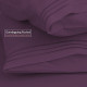 Set of 4 Piece Hotel Luxury Bed Sheet Set and 2 Hypoallergenic Bamboo Pillows