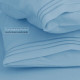 Set of 4 Piece Hotel Luxury Bed Sheet Set and 2 Hypoallergenic Bamboo Pillows